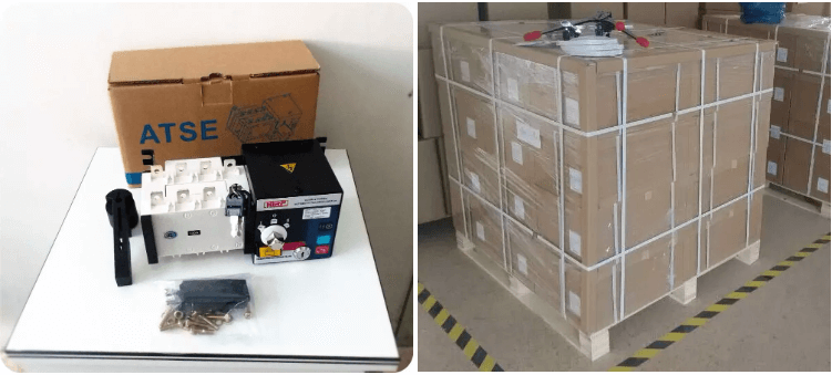 3phase 4 poles Fire Control Type 400A Generator ATS Automatic Changeover Switch Price