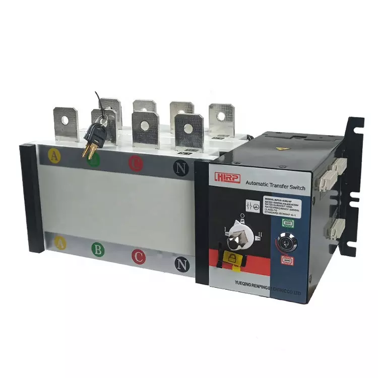 RP5D-400 3Phase 4 Poles Fire Control Type ATS Generator Automatic Transfer Switch