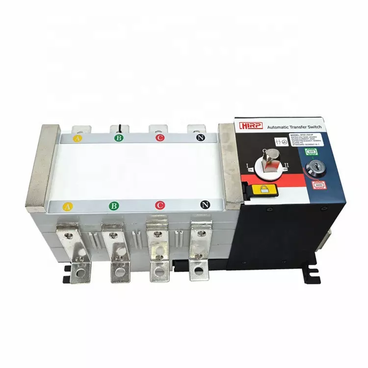 RP5D-250 250 Amp 220V/110V 3Phase Dual Power Automatic Transfer Transfer Switch for Generator