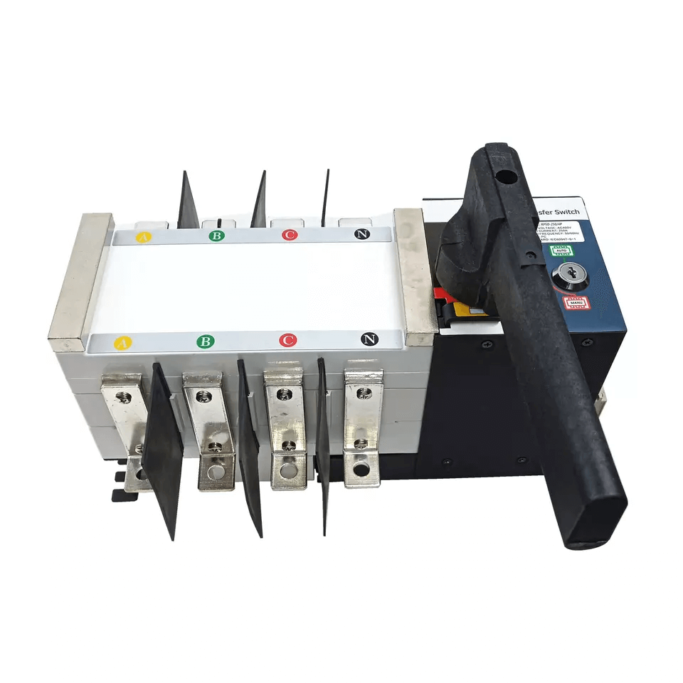 160Amp 220V/110V Dual Power Automatic Changeover Transfer Generator Switch
