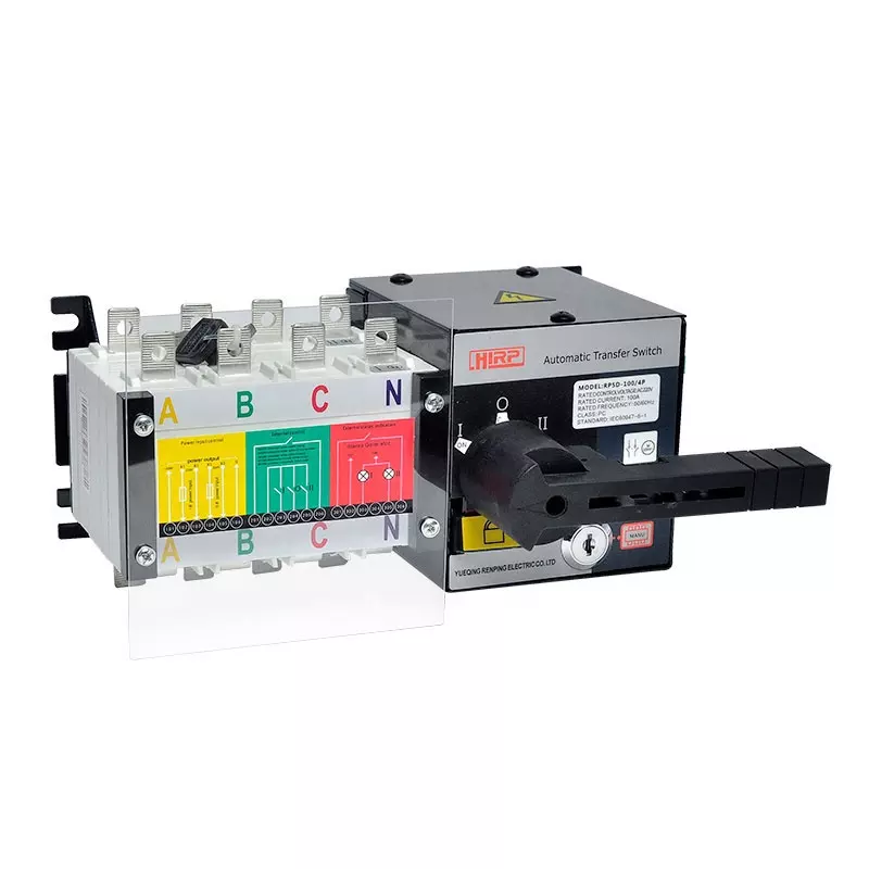RP5D-160 160 Amp 220V/110V Dual Power Three Phase/ Single Phase Automatic Changeover Switch