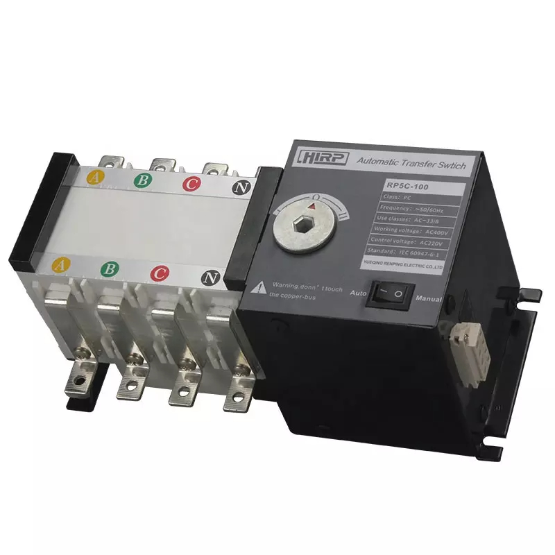 RP5C-100 100 Amp 3 Phase Automatic Transfer Switch ATS 220V