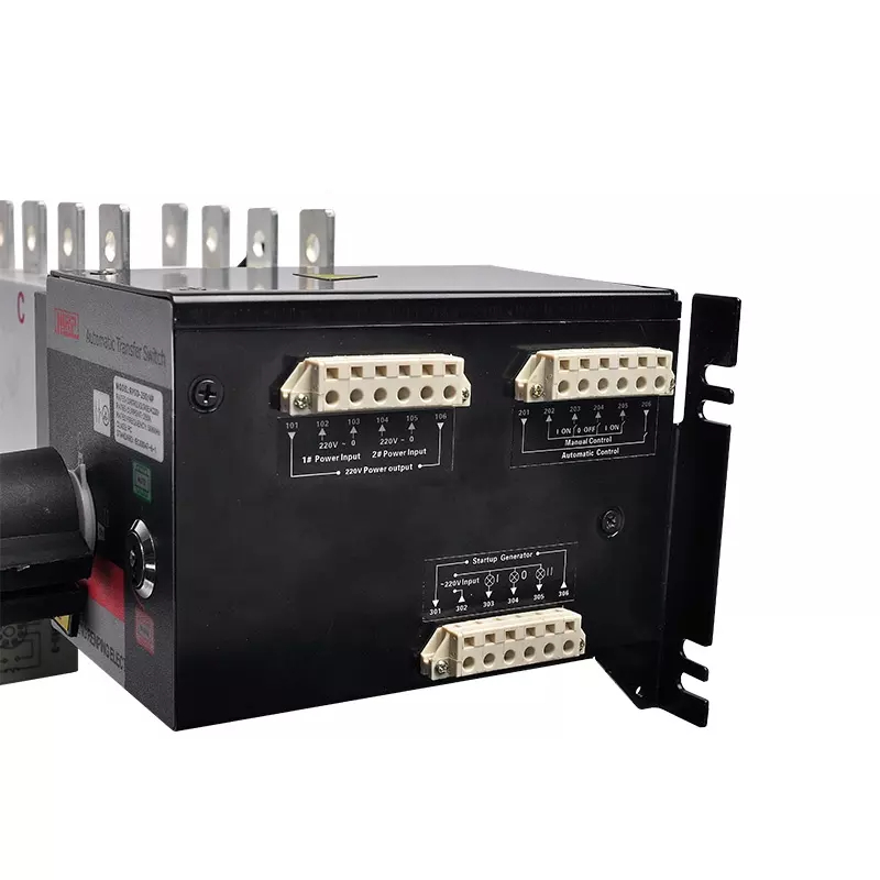 RP5D-400 3phase 4poles fire control type ATS Controller Switch