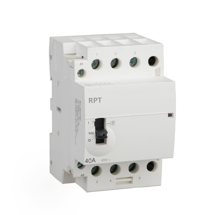 Manual Control Household Contactor RPT-16/20/25A-3P