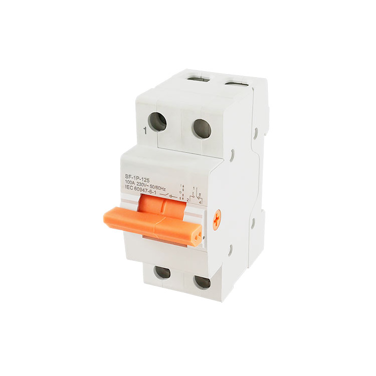 Dual Power Transfer Switch Modular Manual Changeover Switch LJSF-125