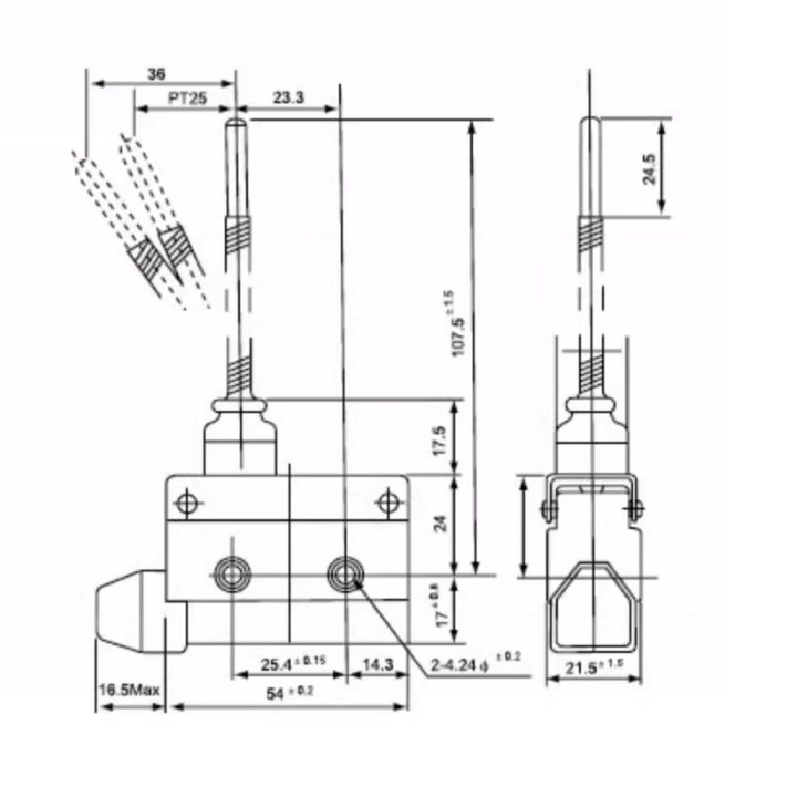 Electronic AC Micro Limit Switch For Lift